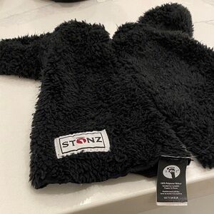 Stonz Toddler Size 7 Black Sherpa Boot Liners
